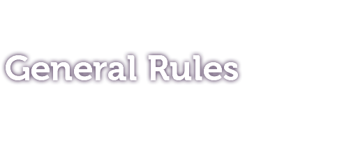  General Rules